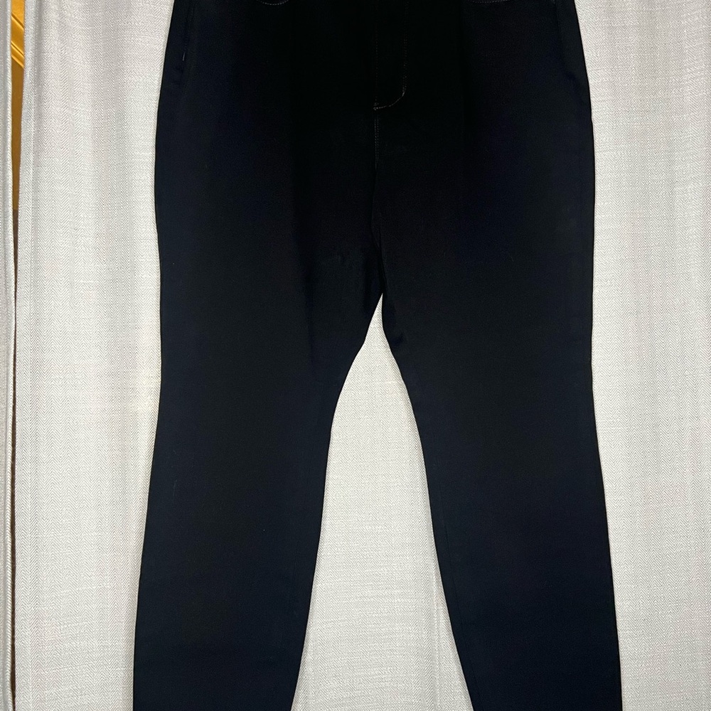 J. Jill Slim Classy Timeless Black Cropped Legging Jeans Whimsigoth Witchy